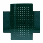 Enseigne pharmacie - Promoplast - Mini croix monochrome en Komadur et Dibond laqué - LED haute luminosité_2