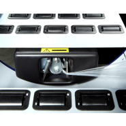 Filmeuse horizontale Compacta 4 - Banderolage automatique pour produits longs - Anneau tournant réglable - Pédale start&stop_2