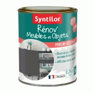 Peinture meuble et boiserie rénov' SYNTILOR - gris design mat 250 ml - sans sous-couche, anti-chocs, résistante et couvrante_2