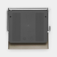 Porte-rouleau de papier hygiénique Brabantia ReNew Platinum - UGS477300 - acier - garantie 10 ans_2