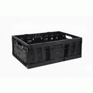 Bac pliable avec verrou actif 619 - Design amélioré, pliable et empilable, capacité 42L_2