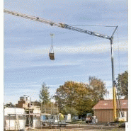 L1-24 - Grue à montage rapide Liebherr - Portée 27m avec lest en béton ou acier - Hauteur max. sous crochet 19,20m_2