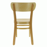 Chaise restaurant bois Bastia - NATUREL_2
