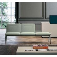 Canapé sur poutre Harmonie - Grand confort - Modulable avec tables basses intégrées_2