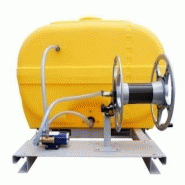 Cuve à eau sur plateau d'arrosage - 1000 litres - 308461_2