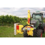 Machine agricole effeuilleuse unilatérale compacte et performante