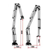 R 150 MS2 Grue auxiliaire - Bob Spa - Capacité de levage 150 kNm - Non repliable avec extensions hydrauliques_2