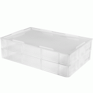Bac à pâtons 530x325x90mm GN1/1 translucide Gilac_2