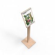 421-022 - Porte-visuel de comptoir en bois avec élastiques - Etiq Création - Design éco-responsable_2