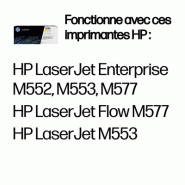 508X toner LaserJet Jaune grande capacité authentique_2