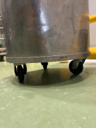 Cuve en acier inoxydable avec roues_12 - référence : c11720_2