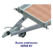 Remorque à châssis-nus prêts à carrosser, roues extérieures 1 essieu, PTC 750 kg - Série ETA - ECIM - ETA 09 16 075 SF_2