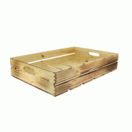 Cagette pin verni Fresca effet brulé 60x40 -_2