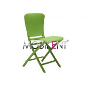 Chaise pliante CN06 - Mobikent - modèle ZAC CLASSIC pour bar et restaurant - en polypropylène fiberglass, traitée anti-UV_2