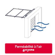 Porte sectionnelle à ouverture rapide 620NG - Vitesse d'ouverture 1,4 m/s * - Perméabilité à l'air 6m3/m2h* - Perméabilité thermique 1,18 W/m2K *_2