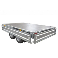 Remorque roues dessous - 2,54 X 1,53 M - 2000 KG - MARTZ HOCHLADER 250/2C_2