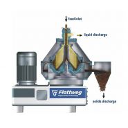 Séparateur alimentaire-centrifuge à assiettes - Flottweg - vitesse de rotation maximale et clarification des liquides_2