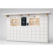 Coffre-fort intelligent avec vitrine pour bijoux et boutiques de luxe - 72 compartiments, terminal de paiement NFC_2