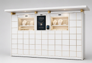 Coffre-fort intelligent avec vitrine pour bijoux et boutiques de luxe - 72 compartiments, terminal de paiement NFC_2