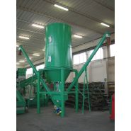 Silo de grande capacité pour matières broyées rigides