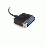 Cble Adaptateur de 1.80m USB vers 1 Port Parallèle pour Imprimante - Mle Mle_2