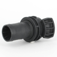 Demi-raccord symétrique avec verrou - DN 40 mm - Embout annelé Ø 40 mm - PP_2