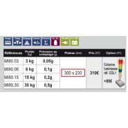 Appareil de pesée compteuse 3 kg à 30 kg