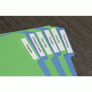 D1 - Standard àÉtiquettes - Noir sur blanc - 6mm x 7m_2