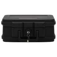 Vidaxl coffre-fort noir 38x32,5x16,5 cm 154960_2