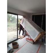 Diable tout terrain pour transport en extérieur sur sols irréguliers