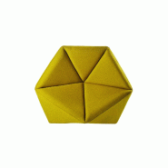 Fauteuil en tissu Fold- Softline - Feld Jaune_2