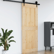 Vidaxl porte narvik 90x210 cm bois massif de pin 154439_2
