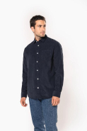 Chemise manches longues en velours côtelé homme - Réf: K599 - Kariban_2