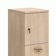 Meuble avec 12 casiers - Mobel Linea - A clé, 4 x 3 cases_2