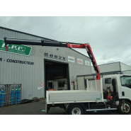 Grue sur remorque - portée de 1 à 12 t/m pour porteur, tracteur et remorque - HPC - Fassi_2