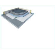 TRAMICHAPE fibre+film 1500 mm x 3 mm x 50 m - 75 m² - 19 dB - Réf TRAMI_2