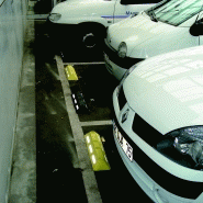 Séparateur de voies pour voirie - résistant aux conditions extrêmes - bandes réfléchissantes - 600 mm_2