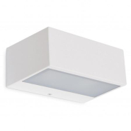 Applique murale iona R7s 60W - aluminium blanc - éclairage up&down - IP44_2