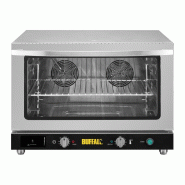 Four pâtissier à convection 4 niveaux GN 1/1 avec humidificateur - Buffalo - JB189_2