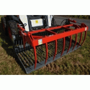 Godet de décombre avec grappin - 1 grappin / 2 vérins - attec_2