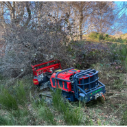 Robot debroussailleur à chenilles - RS50C+ et RS50VV - ROBOSLOPE - Moteur thermique Perkins - Pente 55°_2