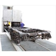 Tunnel de lavage pour rames de trains