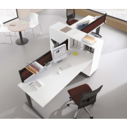 Bureau open space moderne et opératif - Prem's Columbia - plusieurs finitions et dimensions au choix_2