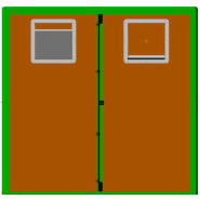Cache-bac pour colonne d'appoint volontaire - Accepte 2 bacs 4 roues - Structure résistante bois ou acier_2