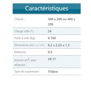 B240TV - Remorque agricole en aciers spéciaux Delaplace - Charge utile 24 tonnes_2