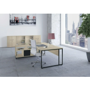 Bureau de direction élégant et ergonomique pour gestion professionnelle_2