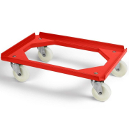Chariot roule bac robuste et durable, convenant aux charges légères et moyennes de 250 kg - 600×400 mm - MINI MOOVE STANDARD_2