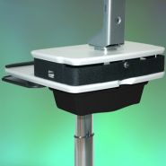 Chariot médical informatique LCD/PC Cart H Class LD - Ergonoflex - 29 kg - réglable en hauteur avec technologie brevetée StS_2