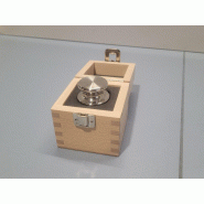Poids d'étalonnage ZWIEBEL 1kg classe F2 INOX_2