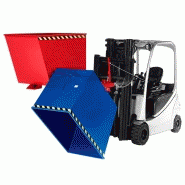 Benne basculante à compartiments duo 2x900l_2